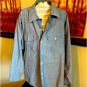 Dickies vintage made in the USA chambray style shirt🤳🇺🇸
